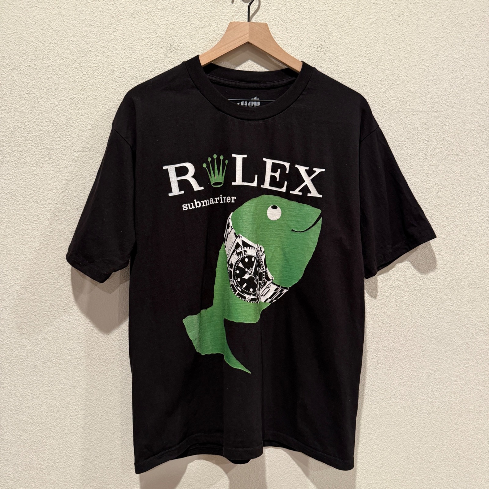 High St Mens TShirt Rolex Submariner Parody Graphic Streetwear Humor Large